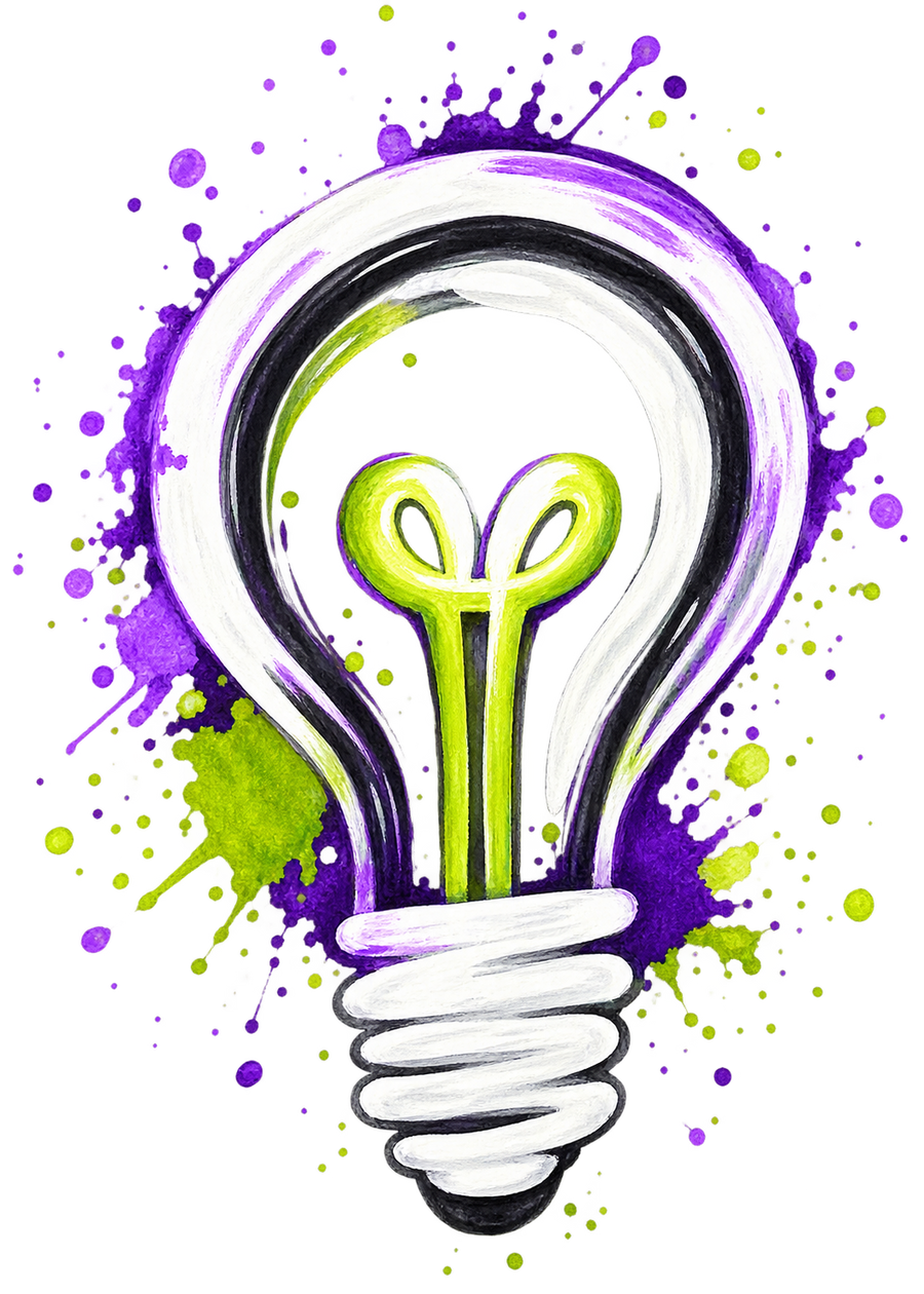 Creative Solutions lightbulb illustration
