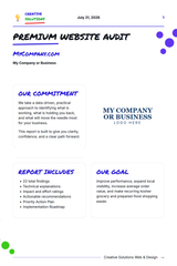 Premium Website Audit